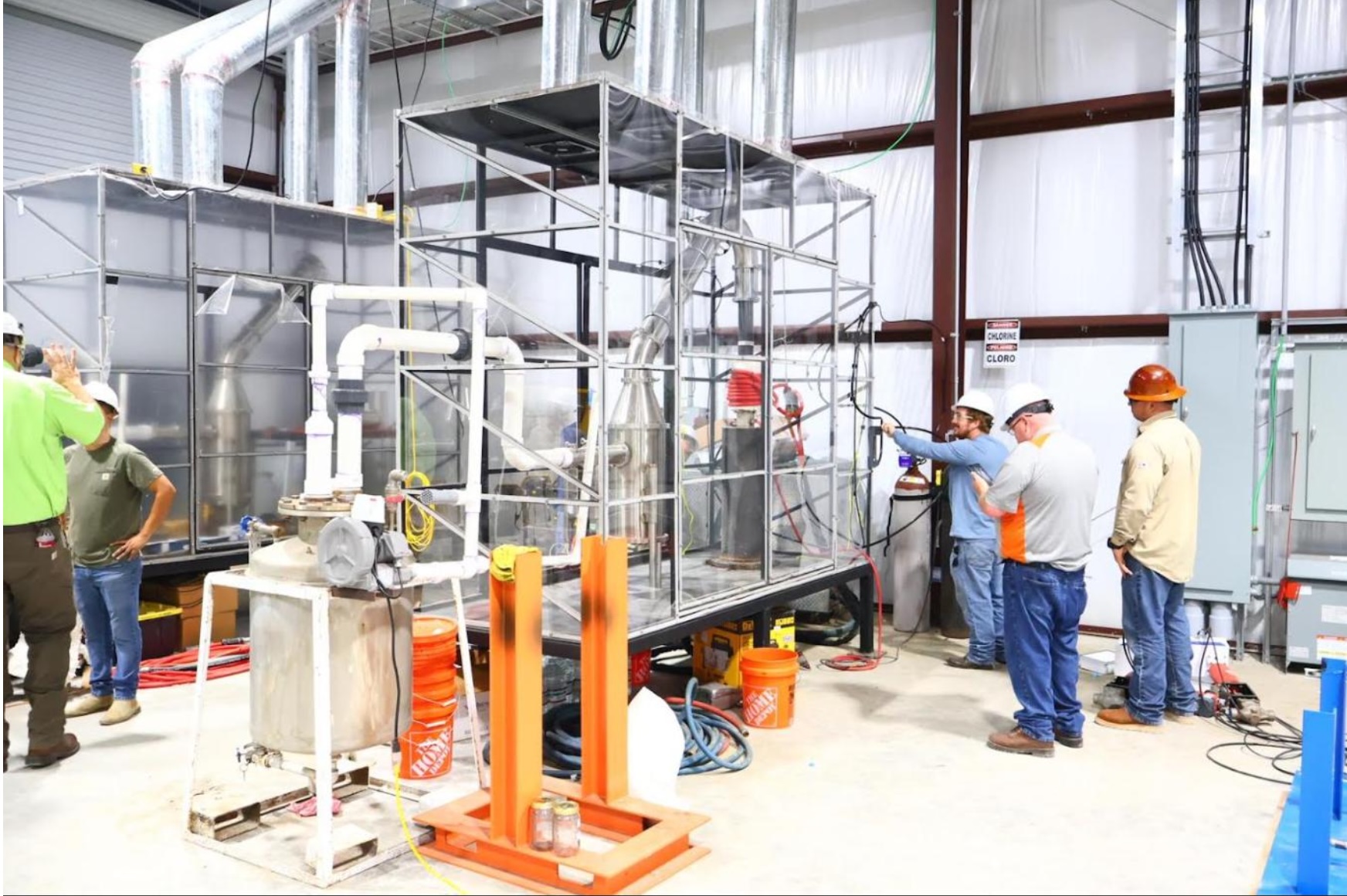 Metallium Sparks Life into Texas Facility with First Chlorine Flash